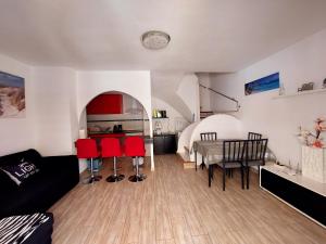 Kuchnia lub aneks kuchenny w obiekcie Bungalow Alkabir Playa