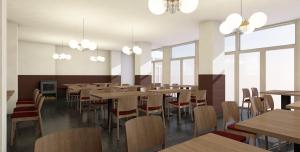 Restaurace v ubytování EA Hotel Lipno