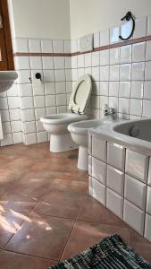 Łazienka w obiekcie Villa Dolce Havana con piscina