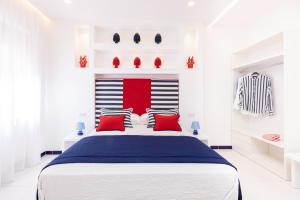 Posteľ alebo postele v izbe v ubytovaní YourHome - Blu Oltre
