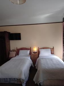 Letto o letti in una camera di Buggle's Pub and Accommodation