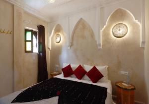 Letto o letti in una camera di Riad Makech