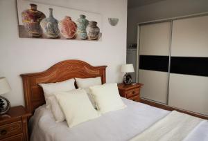 Ein Bett oder Betten in einem Zimmer der Unterkunft Finca Dulce Maikel