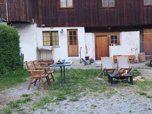 Aed väljaspool majutusasutust Haus Bergmann