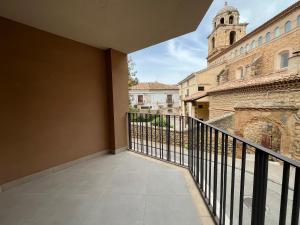 En balkong eller terrasse på Apartamentos Cella