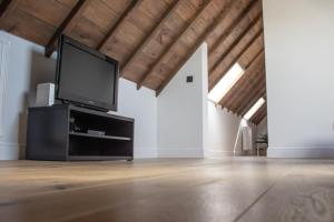 TV a/nebo společenská místnost v ubytování De Lammersdamhoeve