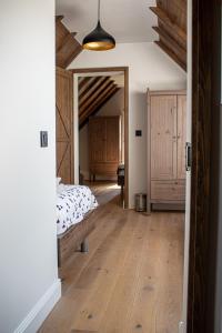 Postel nebo postele na pokoji v ubytování De Lammersdamhoeve