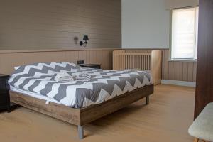 Postel nebo postele na pokoji v ubytování De Lammersdamhoeve