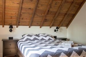 Postel nebo postele na pokoji v ubytování De Lammersdamhoeve