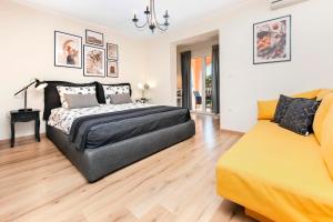 Posteľ alebo postele v izbe v ubytovaní Apartments Villa Istria Rovinj
