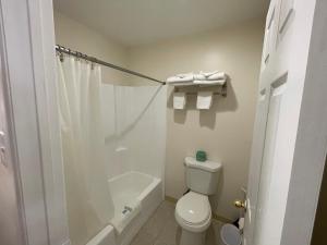 Vannituba majutusasutuses Tourist Inn