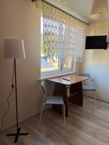 TV a/nebo společenská místnost v ubytování Pokoje Gościnne - Apartamenty MATI