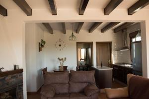 A seating area at Mirador del Sotillo