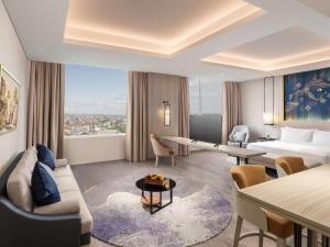Χώρος καθιστικού στο Radisson Lampung Kedaton