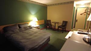 Postel nebo postele na pokoji v ubytování Sundre Motor Inn + 37 fotografií