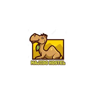 a logo of a camel with the words matilda hospital at Majido Hotel in Wadi Musa
