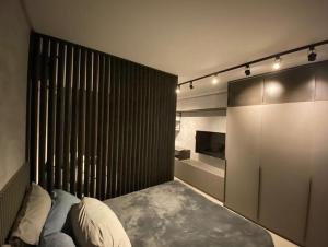 En eller flere senge i et værelse på Luxuoso Apt Eco Resort- Beira mar Praia Carneiros + 26 billeder