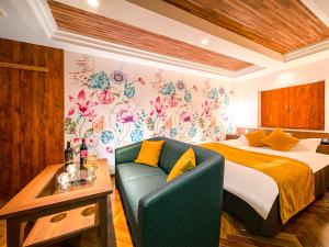Postel nebo postele na pokoji v ubytování Hotel GT Kansai International Airport (Adult Only)
