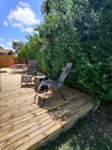 Zahrada ubytování Pilets de la baie d'Authie