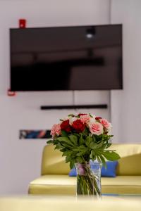 Un televizor și/sau centru de divertisment la Niro Residence