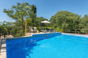 Bazén v ubytování Sunset private Eco-Villa Can Vey nebo v jeho okolí