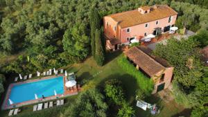 A bird's-eye view of Agriturismo Podere Marchiano