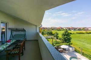 Balkón alebo terasa v ubytovaní Apartments Pool