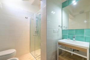 Koupelna v ubytování Solaris Guesthouse