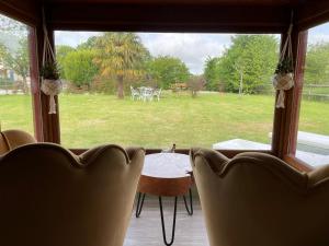 Zahrada ubytování Aux murmures de la nature B&B