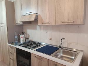 Kuchyň nebo kuchyňský kout v ubytování Casa AuroraRosa