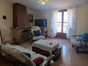 TV a/nebo společenská místnost v ubytování Casa AuroraRosa