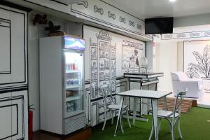 Kuchyň nebo kuchyňský kout v ubytování Spaces Hotel Makati