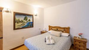Postel nebo postele na pokoji v ubytování Villa Los Arcos Alhaurín de la Torre by Ruralidays + 21 fotografií