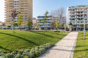 Jardí fora de Hotel Baía De Monte Gordo