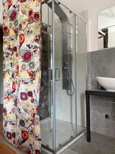 Koupelna v ubytování Albergo Wellness Da Febo