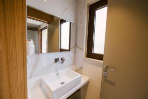 A bathroom at Le Camere dei Conti