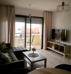 Telewizja i/lub zestaw kina domowego w obiekcie Casa Árida, Morro Jable