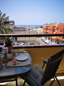 Balkon lub taras w obiekcie Casa Árida, Morro Jable