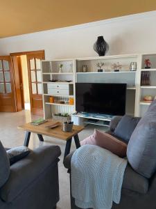 Χώρος καθιστικού στο Villa Vistamar