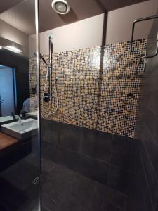 Koupelna v ubytování Hotel Europa Belluno