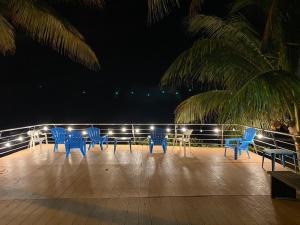 Balkón nebo terasa v ubytování Playa Azul Suites