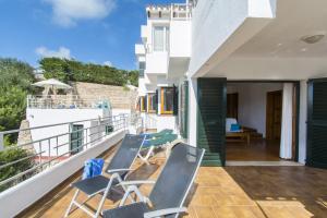 A balcony or terrace at Miramar I by Sonne Villas
