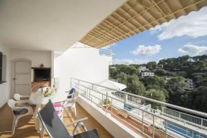 Balkón nebo terasa v ubytování Miramar K by Sonne Villas