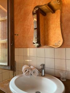 Kúpeľňa v ubytovaní Agriturismo Monte Gusciani + 37 fotografií