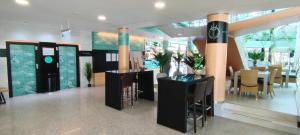 Reštaurácia alebo iné gastronomické zariadenie v ubytovaní Hotel Neptuno by ON Hotels Group