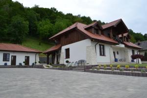 Budova, kde se aparthotel nachází