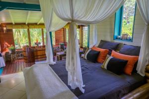 Zona d'estar a TropicAngel ECOLODGE de Charme