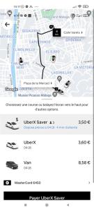 zrzut ekranu strony Google map z mapą w obiekcie Relax Apartment - private Jacuzzi/SPA with 2bedrooms (A/C) - Netflix - 24 h/entry w Maladze