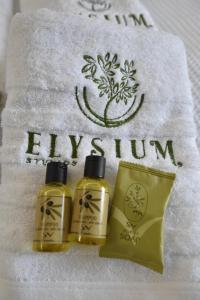 Certifikát, hodnocení, plakát nebo jiný dokument vystavený v ubytování ELYSIUM STUDIOS