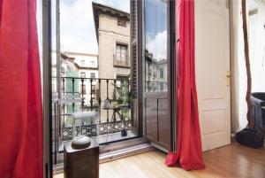 Ein Balkon oder eine Terrasse in der Unterkunft Apartamento Plaza Mayor III en Madrid